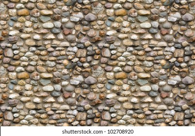 Cobblestone Wall Seamless Background