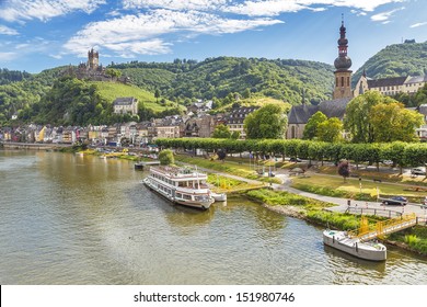 Cochen Castle, Germany And Mosel River