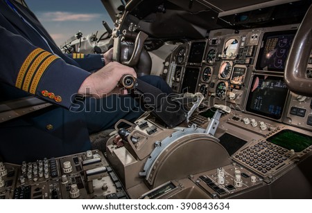 boston plane cockpit