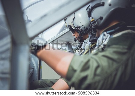 Cockpit, pilots, military pilots, combat pilots , Pilot, soldier, pilot, two soldiers , Fighter pilot, war