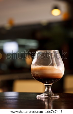 cocktail with coffee