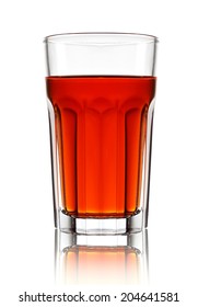 Cocktail Glass With Red Liquid