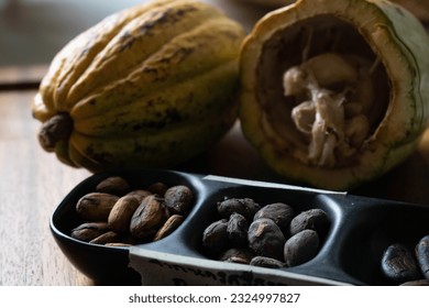 cocoa beans to chocolate coco cocoa choc