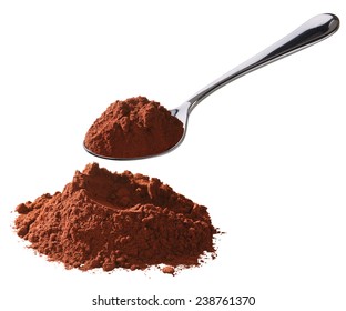 Cocoa Chocolate Powder With Spoon