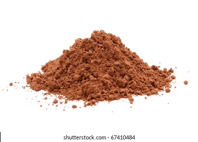 Cocoa Powder Isolated