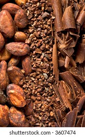 Cocoa, Raw Chocolate, Shavings, Label Origin