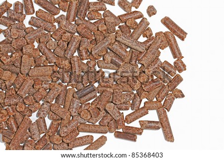 Cocoa shell pellets