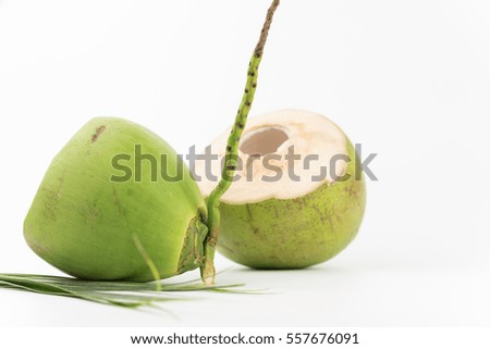 Coconut background for coconut juice
