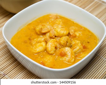 Coconut Curry With Shrimp