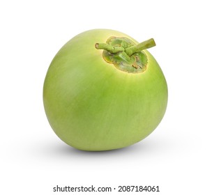 Coconut isolated on white background - Shutterstock ID 2087184061