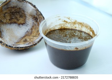 Coconut Paste Or Called As 'Kerisik'. Usually For Cooking Rendang For Hari Raya Aidil Fitri, Soft Focus