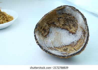 Coconut Paste Or Called As 'Kerisik'. Usually For Cooking Rendang For Hari Raya Aidil Fitri, Soft Focus