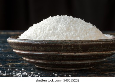 Coconut Powder In A Bowl