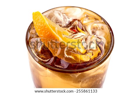 coctail with orange