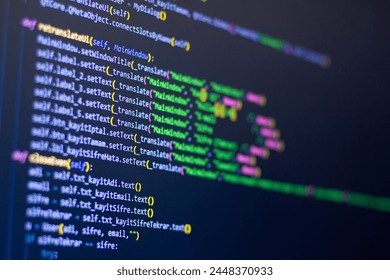 Code background. Go and Java coding. Can be used as banner.