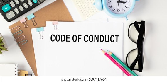 365 Code Of Conduct Images Images, Stock Photos & Vectors | Shutterstock