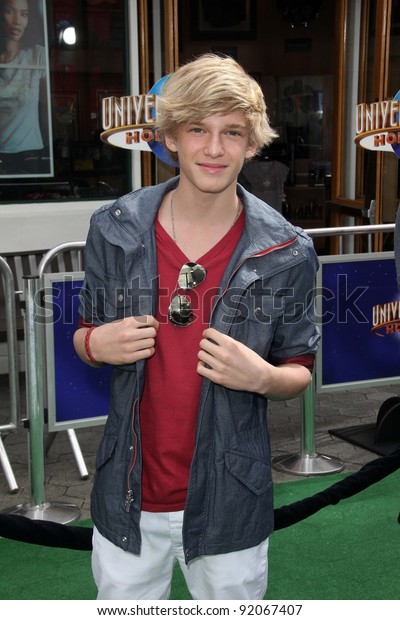 Cody Simpson Hop World Premiere Universal Stock Photo 92067407 ...