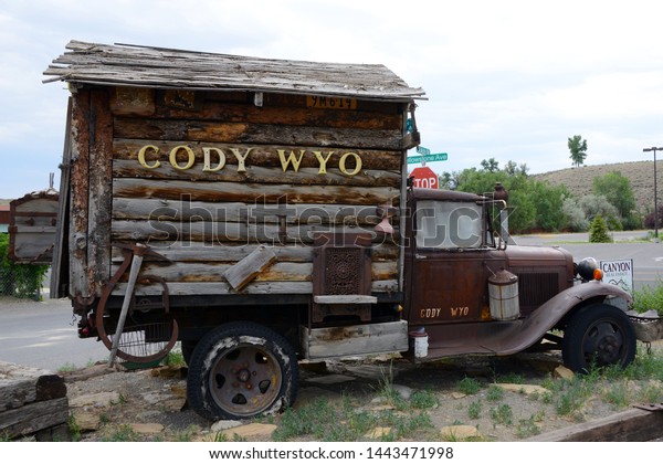 Cody Wyoming 07122013 Vintage Rv Log Stock Photo Edit Now 1443471998