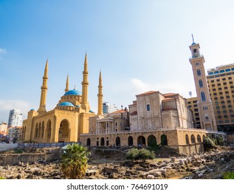 Coexistence Religions Lebanon Saint George Maronite Stock Photo ...