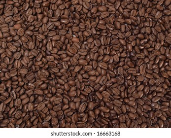 Coffe beans background