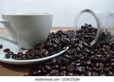 coffee background with space for text
