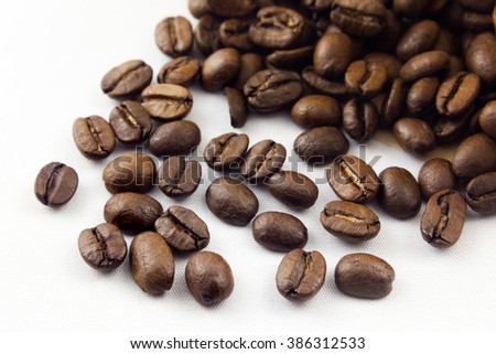 coffee bean with filter paper