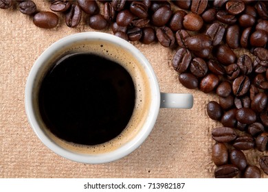 Coffee beans.