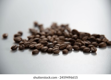 Coffee beans arabica and coffee cup Bulk with machine - Powered by Shutterstock