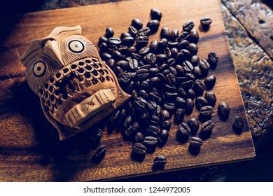  Coffee beans and art
