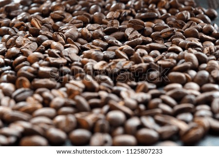 Coffee beans as a background