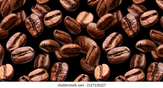 Photo of Coffee Beans With Black Background