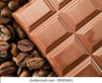 Coffee Beans And Chocolate