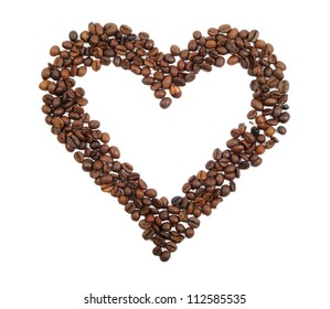 Coffee Beans Heart