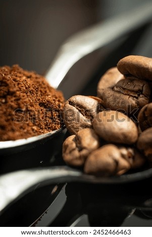 coffee beans macro close up roasted 