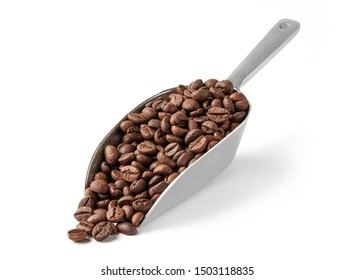 Coffee Beans And Serving Scoop