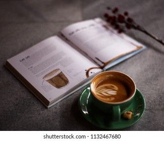 Coffee and book