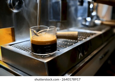 Coffee brewing is the process of extracting various compounds from roasted and ground coffee beans using hot or cold water. This can be done through different methods such as drip brewing, pressure-ba
