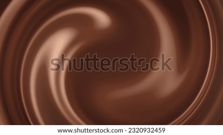 Coffee chocolate brown color iquid drink texture background. 