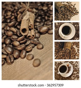 Coffee collage