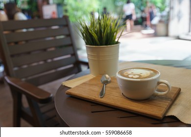 Coffee corner on the table