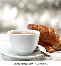 Coffee And Croissant 