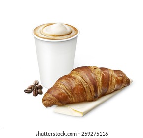 Coffee With A Croissant