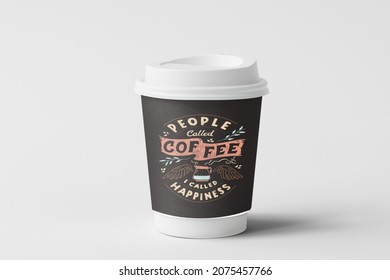 coffee cup with a beautiful and elegant design