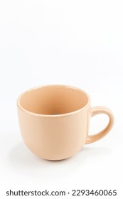 Coffee cup isolated on white background, clipping path included.