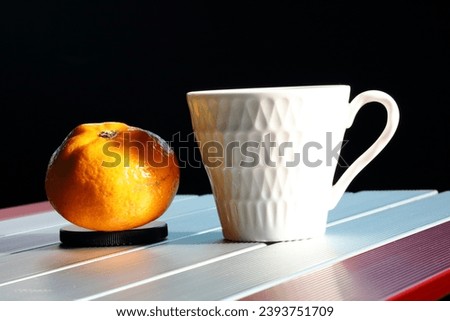 Similar – Image, Stock Photo …tea and oranges that come all the way from China…