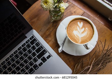 Coffee cup on the table