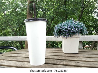 coffee cup on the table