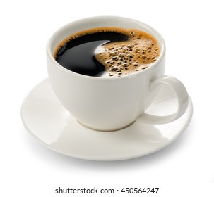 Coffee Cup On White Background