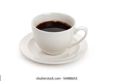 Coffee cup with white background - Shutterstock ID 54488653