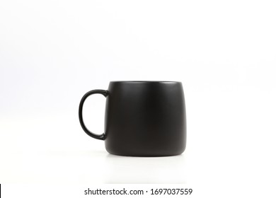 Coffee cup with white copy space, isolated on white